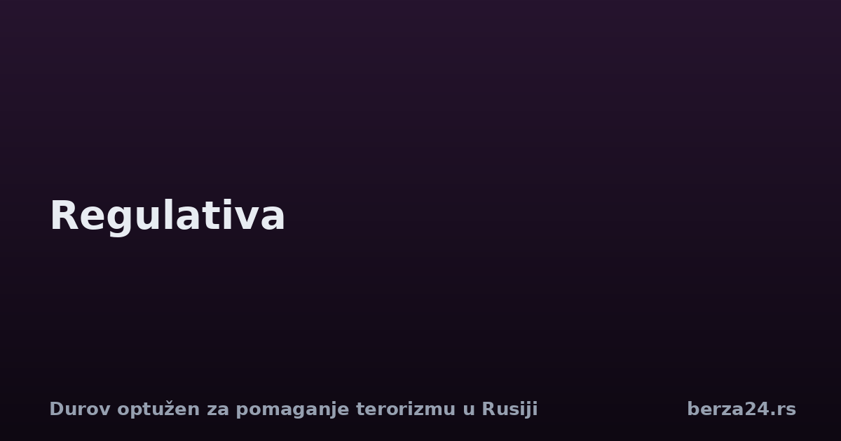 Durov optužen za pomaganje terorizmu u Rusiji
